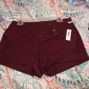 Maroon old navy shorts